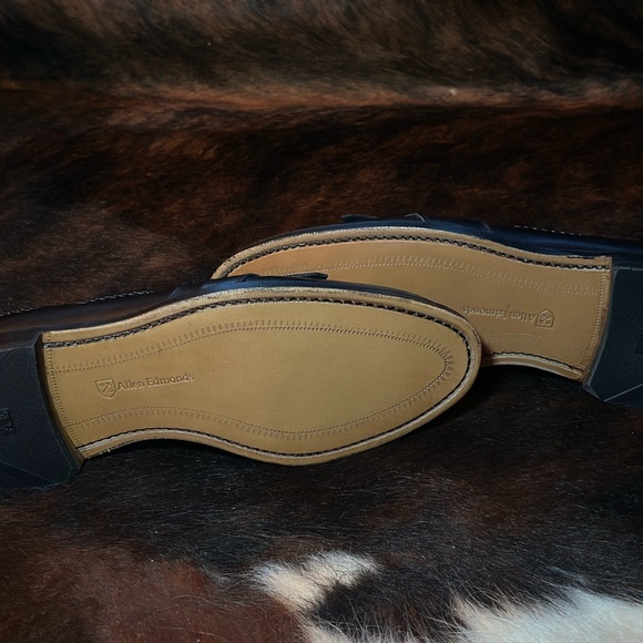 ALLEN EDMONDS Cody Loafers with Tassels, Black Sz 8.5 D New! - Picture 4 of 4